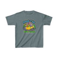 DINO-BUDDIES® - Road Trip! with Pap and his Dino-Bus™ - Cute Dinosaur T-Shirt Youth
