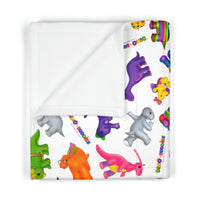 DINO-BUDDIES® - We're REAL Dino-Stars® - Soft Fleece Baby Blanket