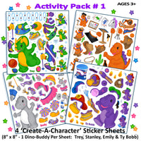 Dino-Buddies®™ Activity Pack #1 - Stickers