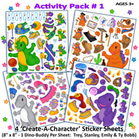 Dino-Buddies®™ Activity Pack #1 - Stickers