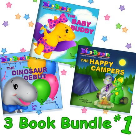 Dino-Buddies®™ 3 Book Bundle #1