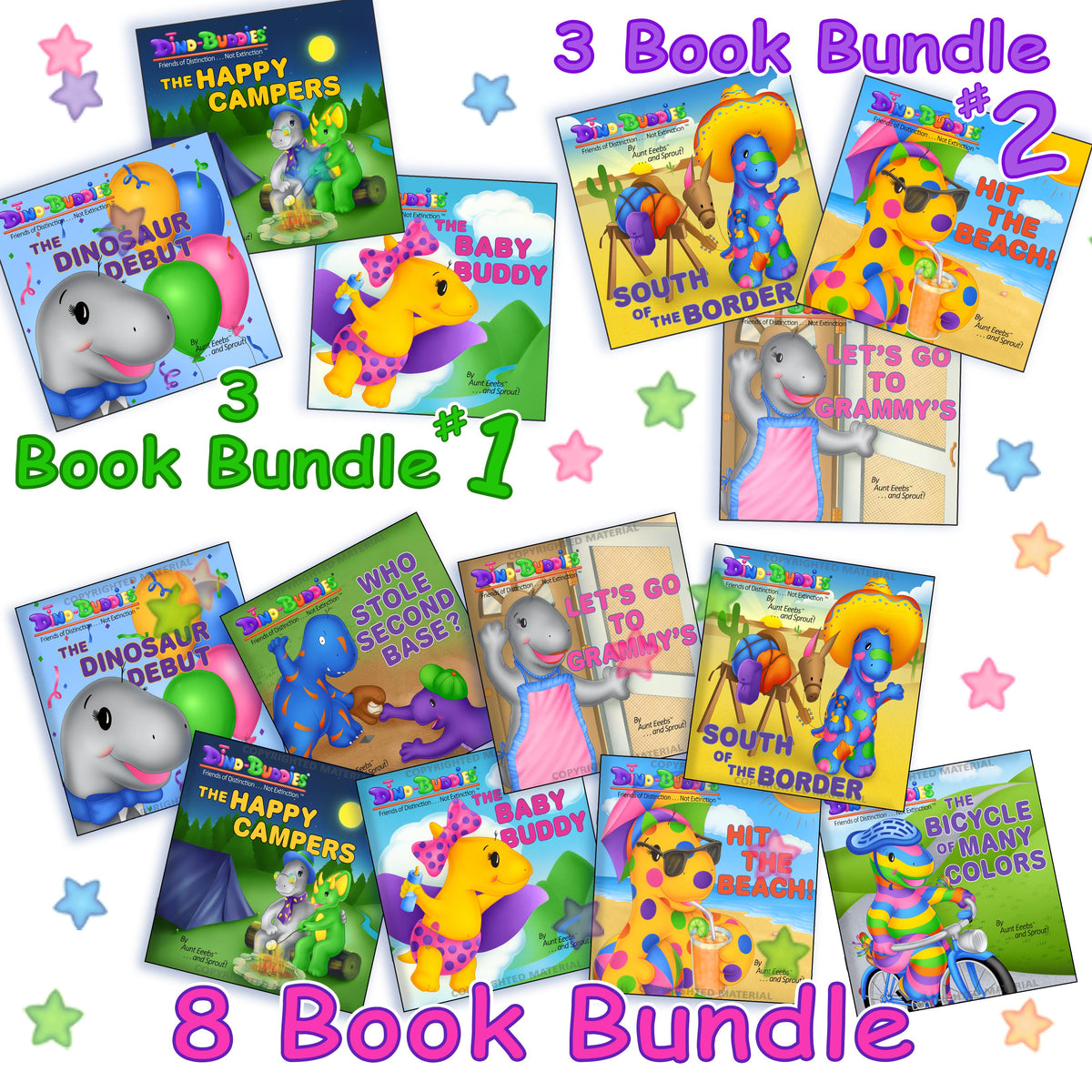 DINO-BUDDIES®™ - Book Bundles| Dino-Buddies® (Rivercrest  display picture 1