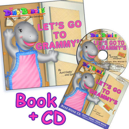 Dino-Buddies®™ Book & Read-Along CD Set - Book 04 - Let's Go To Grammy's