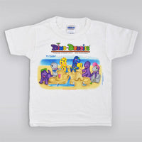 DINO-BUDDIES®™ - T-SHIRTS - Airbrush Design - Sand Castle