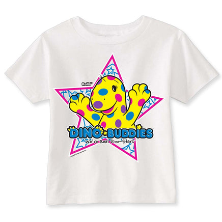 DINO-BUDDIES®™ - T-Shirts - Rollo Dino-Star Power - White