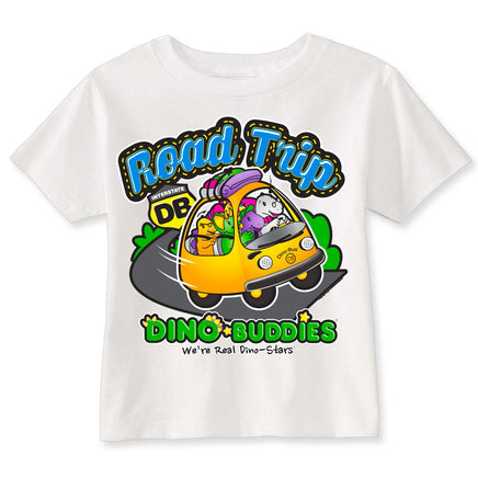 DINO-BUDDIES®™ - T-Shirts - Road Trip - White