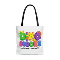 DINO-BUDDIES® - Dino-Buddies - We're REAL Dino-Stars!®  - Tote Bag (Gusseted)