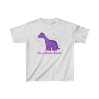 DINO-BUDDIES® - I'm a Dino-Star!® with Casey (Brachiosaurus) - Cute Dinosaur T-Shirt Youth