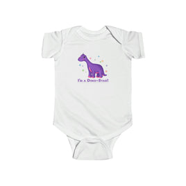 DINO-BUDDIES® - I'm a Dino-Star® with Casey (Brachiosaurus) - Infant Fine Jersey Bodysuit