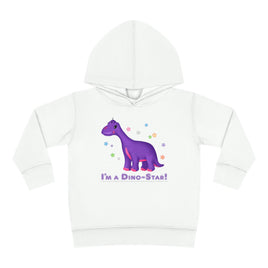 DINO-BUDDIES® - I'm a Dino-Star® with Casey (Brachiosaurus) - Toddler Pullover Fleece Hoodie