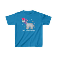 DINO-BUDDIES® - I'm a Dino-Star!® with Emily (Apatosaurus) - Cute Dinosaur T-Shirt Youth