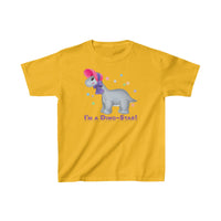 DINO-BUDDIES® - I'm a Dino-Star!® with Emily (Apatosaurus) - Cute Dinosaur T-Shirt Youth