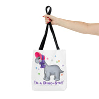 DINO-BUDDIES® - I'm a Dino-Star!® with Emily (Apatosaurus) - Tote Bag (Gusseted)