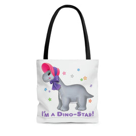 DINO-BUDDIES® - I'm a Dino-Star!® with Emily (Apatosaurus) - Tote Bag (Gusseted)