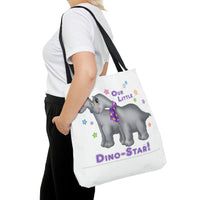 DINO-BUDDIES® - I'm a Dino-Star!® with Grammy & Pap (Apatosaurus) - Tote Bag (Gusseted)