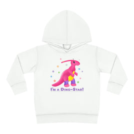 DINO-BUDDIES® - I'm a Dino-Star® with Jamie (Parasaurolophus) - Toddler Pullover Fleece Hoodie