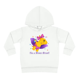 DINO-BUDDIES® - I'm a Dino-Star® with Lisi (Pterodactyl) Flying - Toddler Pullover Fleece Hoodie