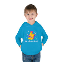 DINO-BUDDIES® - I'm a Dino-Star® with Lisi (Pterodactyl) - Toddler Pullover Fleece Hoodie