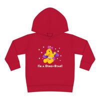 DINO-BUDDIES® - I'm a Dino-Star® with Lisi (Pterodactyl) - Toddler Pullover Fleece Hoodie