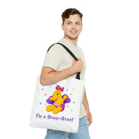 DINO-BUDDIES® - I'm a Dino-Star!® with Lisi (Pterodactyl) - Tote Bag (Gusseted)