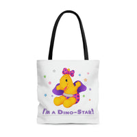 DINO-BUDDIES® - I'm a Dino-Star!® with Lisi (Pterodactyl) - Tote Bag (Gusseted)