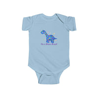 DINO-BUDDIES® - I'm a Dino-Star® with Patches (Apatosaurus) - Infant Fine Jersey Bodysuit
