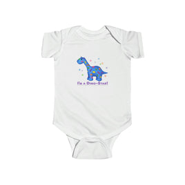 DINO-BUDDIES® - I'm a Dino-Star® with Patches (Apatosaurus) - Infant Fine Jersey Bodysuit