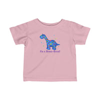 DINO-BUDDIES® - I'm a Dino-Star® with Patches (Apatosaurus) - Infant Fine Jersey Tee