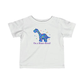 DINO-BUDDIES® - I'm a Dino-Star® with Patches (Apatosaurus) - Infant Fine Jersey Tee