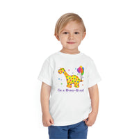 DINO-BUDDIES® - I'm a Dino-Star!® with Rollo (Apatosaurus) - Cute Dinosaur T-Shirt Toddler
