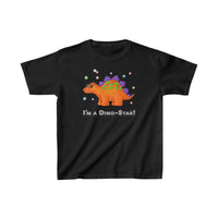 DINO-BUDDIES® - I'm a Dino-Star!® with Stanley (Stegosaurus) - Cute Dinosaur T-Shirt Youth