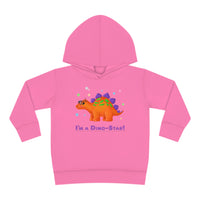 DINO-BUDDIES® - I'm a Dino-Star® with Stanley (Stegosaurus) - Toddler Pullover Fleece Hoodie