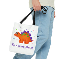 DINO-BUDDIES® - I'm a Dino-Star!® with Stanley (Stegosaurus) - Tote Bag (Gusseted)