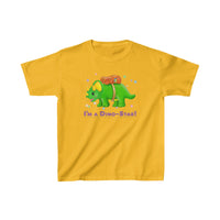 DINO-BUDDIES® - I'm a Dino-Star!® with Trey (Triceratops) - Cute Dinosaur T-Shirt Youth