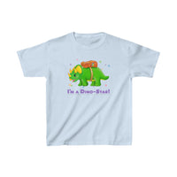 DINO-BUDDIES® - I'm a Dino-Star!® with Trey (Triceratops) - Cute Dinosaur T-Shirt Youth