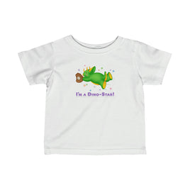 DINO-BUDDIES® - I'm a Dino-Star® with Trey (Triceratops) - Infant Fine Jersey Tee