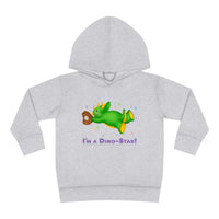 DINO-BUDDIES® - I'm a Dino-Star® with Trey (Triceratops) - Toddler Pullover Fleece Hoodie