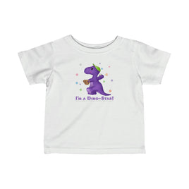 DINO-BUDDIES® - I'm a Dino-Star® with Ty Bobb (Tyrannosaurus) - Infant Fine Jersey Tee