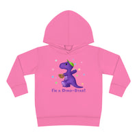 DINO-BUDDIES® - I'm a Dino-Star® with Ty Bobb (Tyrannosaurus) - Toddler Pullover Fleece Hoodie