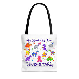 DINO-BUDDIES® - My Students Are Dino-Stars® - Tote Bag (Gusseted)