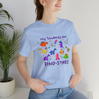 DINO-BUDDIES® - My Students Are Dino-Stars® - Unisex Adult Jersey Short Sleeve Tee