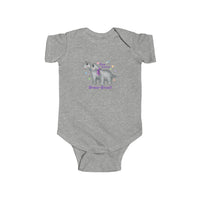 DINO-BUDDIES® - Our Little Dino-Star® with Grammy & Pap (Apatosaurus) - Infant Fine Jersey Bodysuit