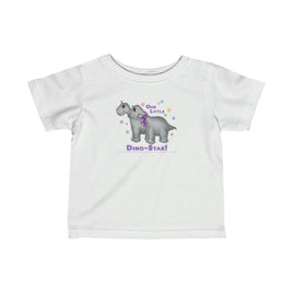 DINO-BUDDIES® - Our Little Dino-Star® with Grammy & Pap (Apatosaurus) - Infant Fine Jersey Tee