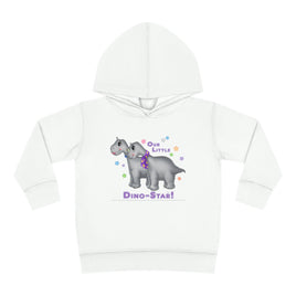 DINO-BUDDIES® - Our Little Dino-Star® with Grammy & Pap (Apatosaurus) - Toddler Pullover Fleece Hoodie