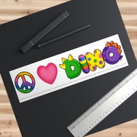 DINO-BUDDIES® - Peace Love DINO™ - Bumper Stickers