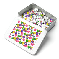 DINO-BUDDIES® - Peace Love DINO™ - Jigsaw Puzzle (30, 110, 252, 500,1000-Piece)