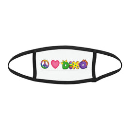 DINO-BUDDIES® - Peace Love DINO™ (One Line) - Kid's Face Mask
