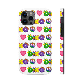 DINO-BUDDIES® - Peace Love DINO™ (Pattern) - Tough Phone Cases, Case-Mate