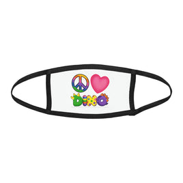 DINO-BUDDIES® - Peace Love DINO™ (Square) - Kid's Face Mask