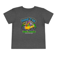 DINO-BUDDIES® - Road Trip! with Pap and his Dino-Bus™ - Cute Dinosaur T-Shirt Toddler